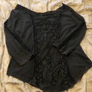 Black Free People top